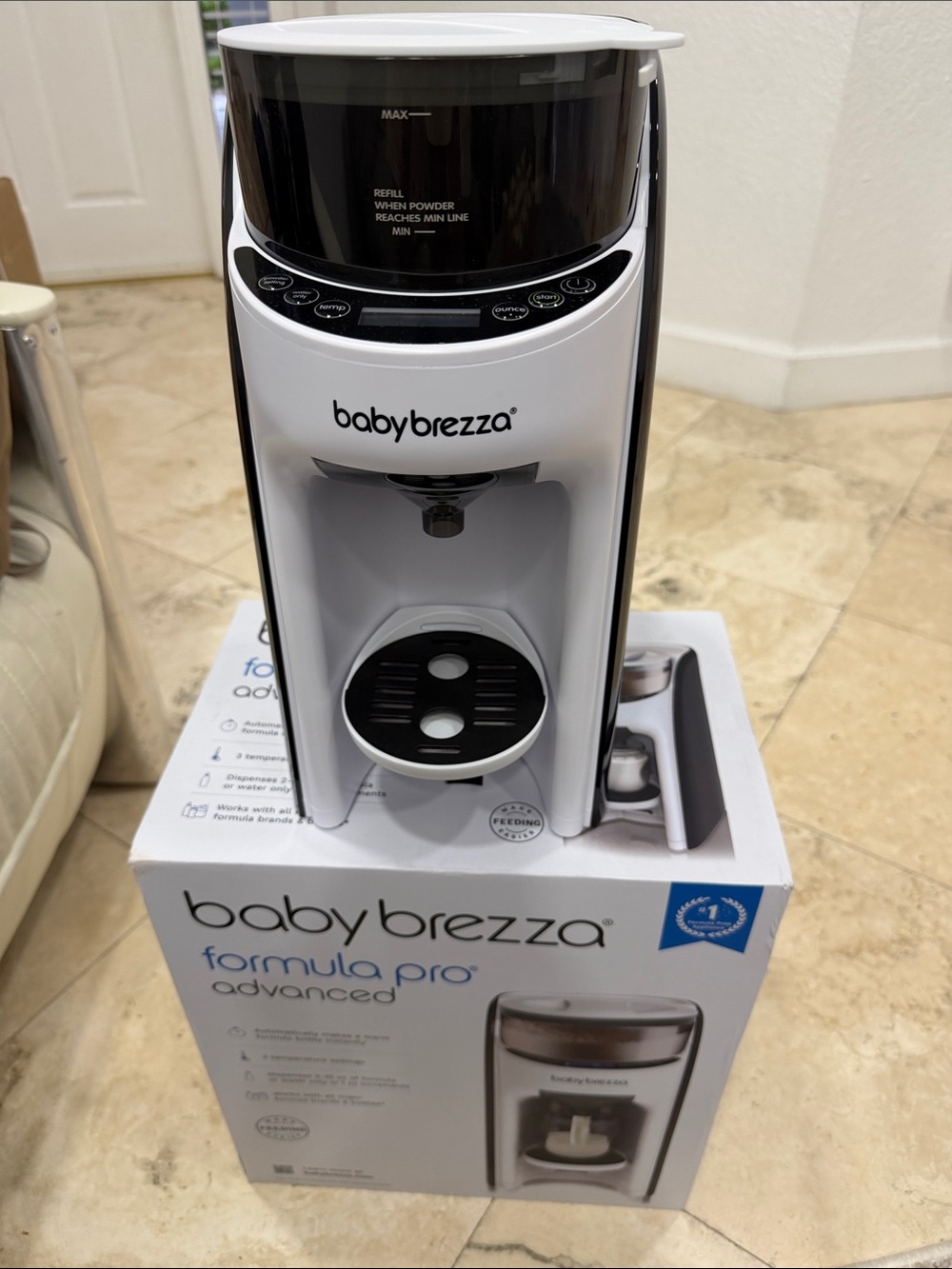 Baby Brezza Formula Pro Advanced - White